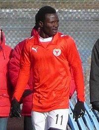 Abiola Dauda strzelił dwa gole w meczu Kalmar z IFK Goeteborg