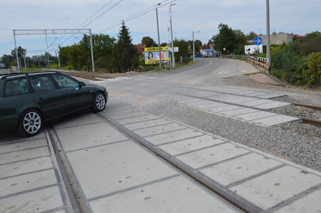 Przejazd kolejowy na ulicach Przemysłowej i Klasztornej