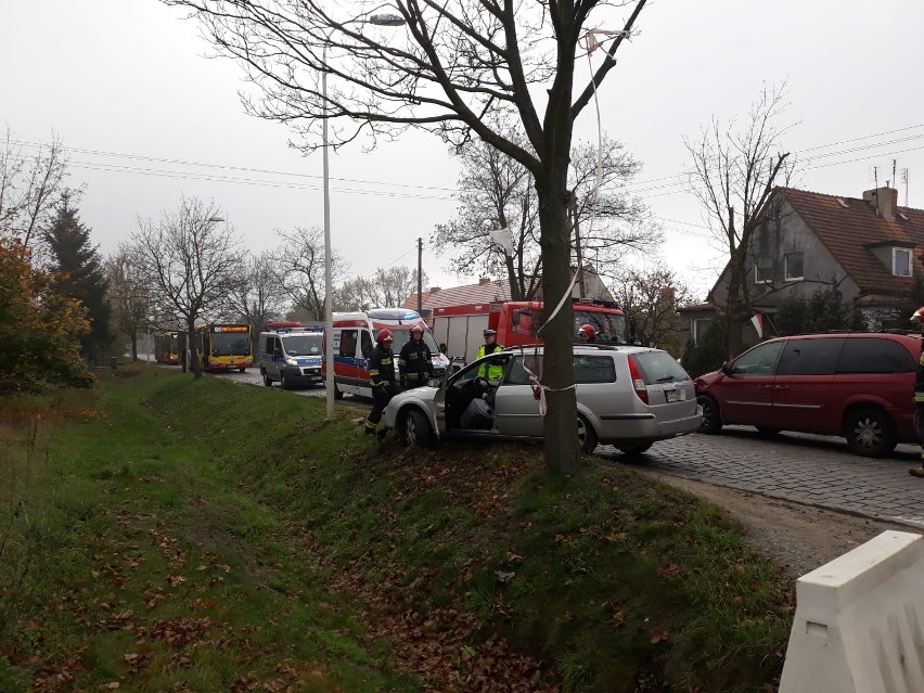 Wrocław: wypadek na Maślicach. Ulica zablokowana