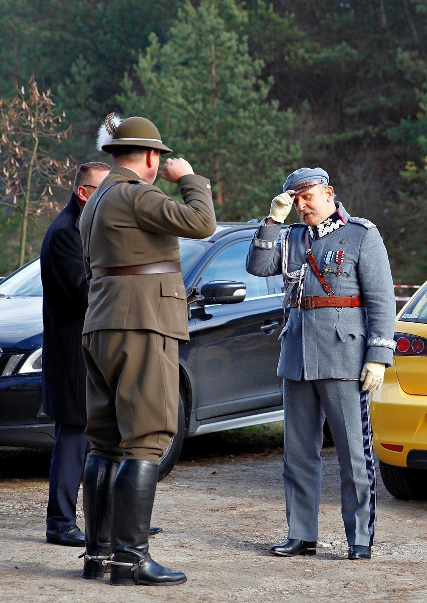 Rekonstrukcję historyczną wizyty marszałka Józefa...