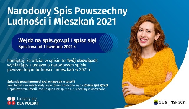 Spis internetowy jest najbezpieczniejszą i najwygodniejszą formą spisania się. Zapewnia pełną ochronę danych, a w dobie pandemii także zdrowia