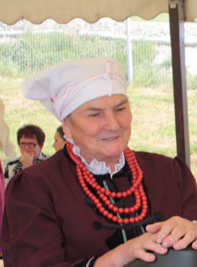 Stefania Dudek, przewodnicząca KGW w Makowicy
