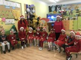 Mikołaj odwiedził dzieci z oddziału przedszkolnego 6–latków z Publicznej Szkoły Podstawowej z Obrazowie