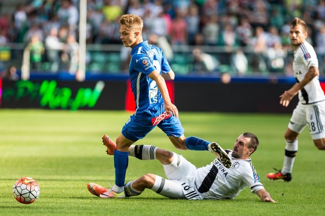 Robert Gumny był zadowolony po meczu Legia - Lech