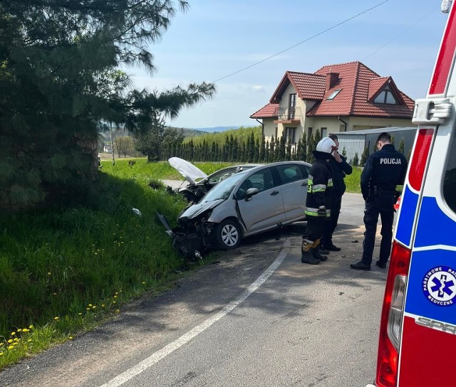 Wypadek w Rącznej w gminie Liszki