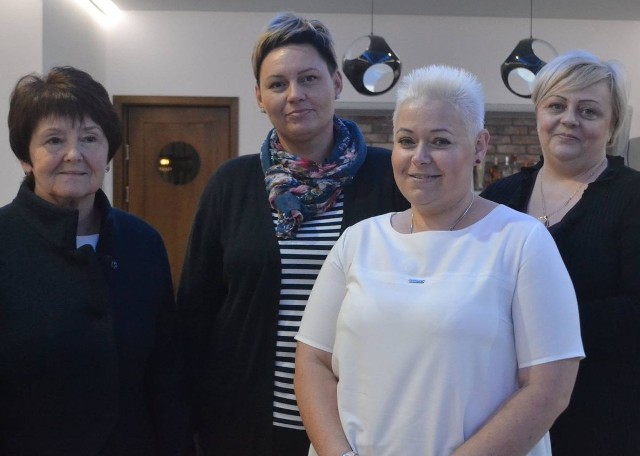 Na zdjęciu inicjatorki przedsięwzięcia: Dorota Zacharczuk, Ewelina Urbańska, Agnieszka Jaworska oraz Monika Korol.