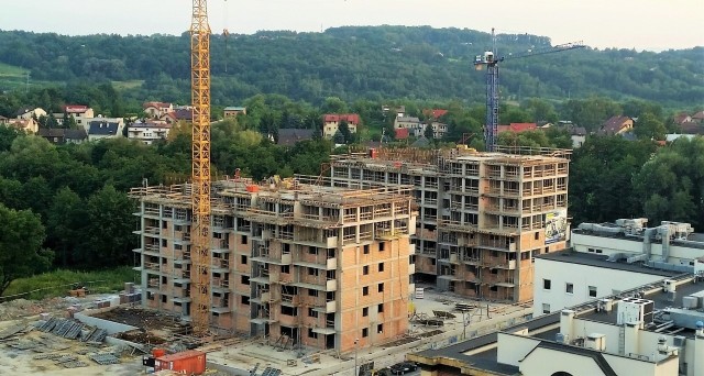 I etap budowy osiedla przy ul. Bochenka w Podgórzu Duchackim