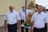 Dozynki Powiatu Przysuskiego w Skrzyńsku. Rolnicy z całego powiatu podziękowali za plony na mszy świętej w sanktuarium