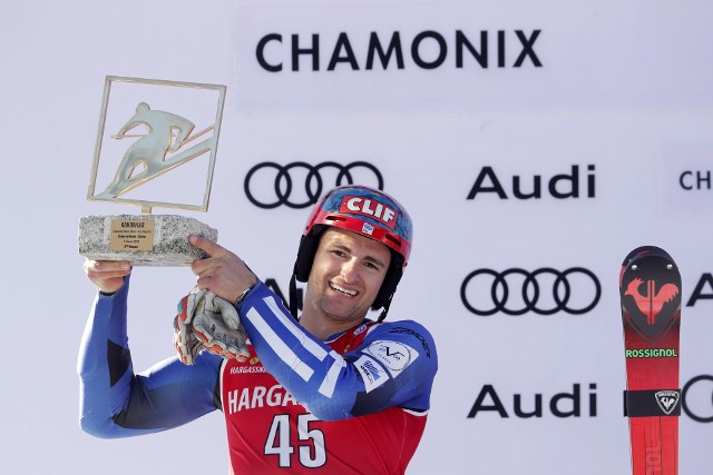 Grek AJ Ginnis jako pierwszy reprezentant swojego kraju stanął na podium zawodów alpejskiego Pucharu Świata