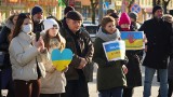 Bielsk Podlaski. Protest przeciwko działaniom Putina na Ukrainie [ZDJĘCIA]