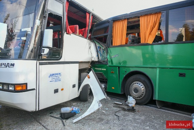 W Pankach zderzyły się dwa autokary, wiozące dzieci. Kilkanaście osób odniosło obrażenia