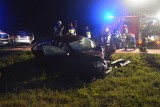 Wypadek w Nowej Wsi. Zderzenie dwóch samochodów. Dwie osoby ranne!