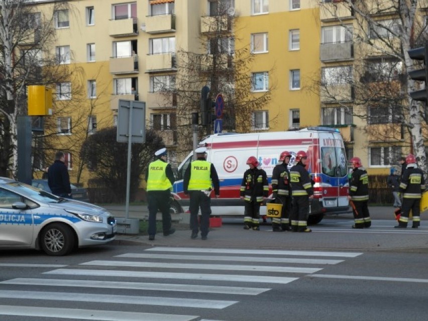 Wypadek w Wejherowie. Potrąconego mężczyznę zabrał...