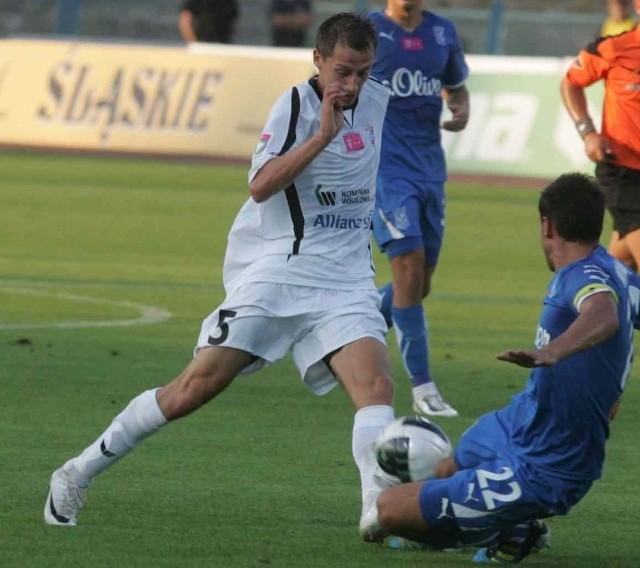 Daniel Gołębiewski strzelił pierwszą bramkę w barwach Górnika