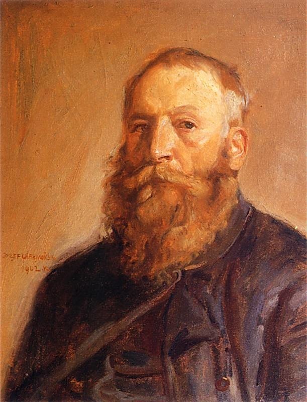 Józef Chełmoński, Autoportret (1902)