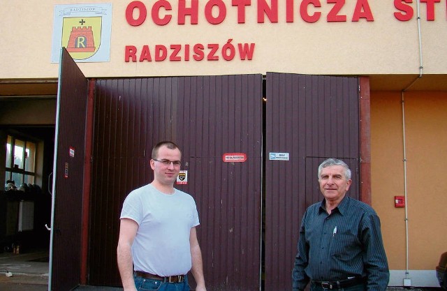 Zbigniew Bierówka (z prawej) i Marcin Kotula liczą na dotację