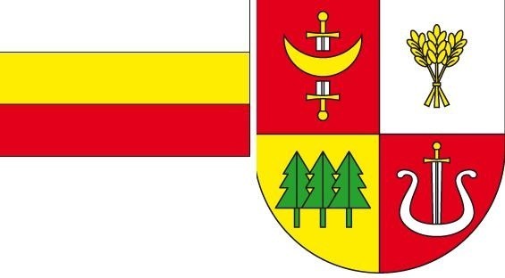 Projekty flagi i herbu gminy Olszewo-Borki