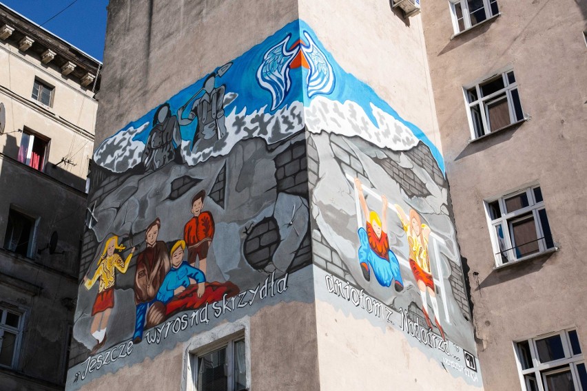 We Wrocławiu powstał wyjątkowy mural pt. „Jeszcze wyrosną...