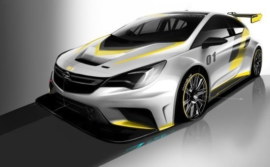 Astra TCR, zaprojektowana przez Opel Motorsport we...