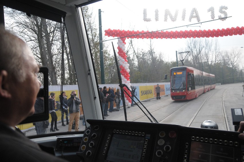 Otwarcie linii tramwajowej nr 15 z Sosnowca do Katowic [ZDJĘCIA]