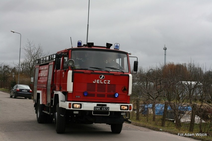 Pożar w Białogardzie.