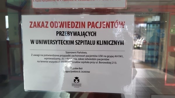 W szpitalu na Borowskiej można odwiedzać pacjentów