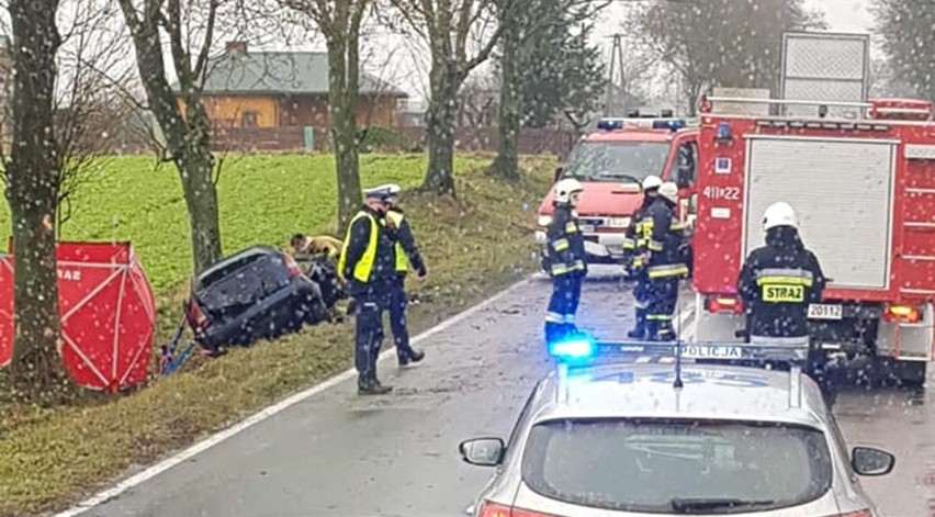 Tragedia na drodze. Niedaleko Hrubieszowa zginął kierowca