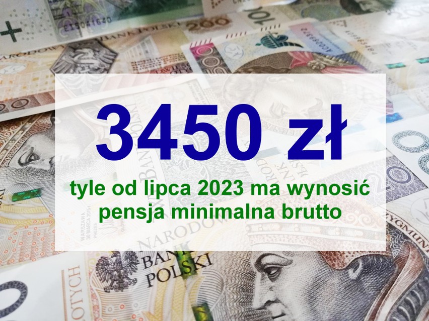 Od 1 lipca minimalne wynagrodzenie ma wzrosnąć już do 3450...