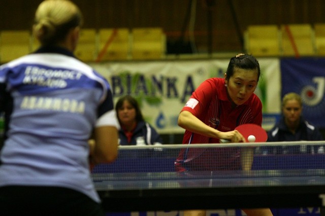 Naturalizowana Niemka Han Jing zaliczyła udany debiut w tarnobrzeskiej drużynie. 