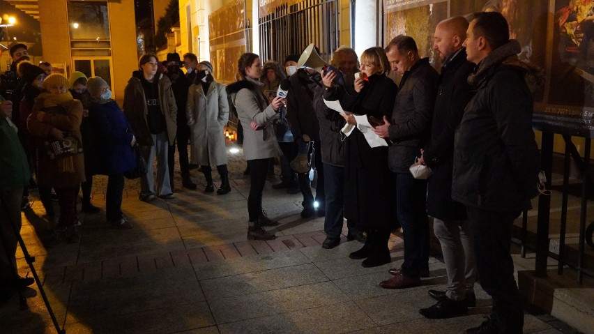 Manifestacja "Białystok przeciw przekraczaniu granic...