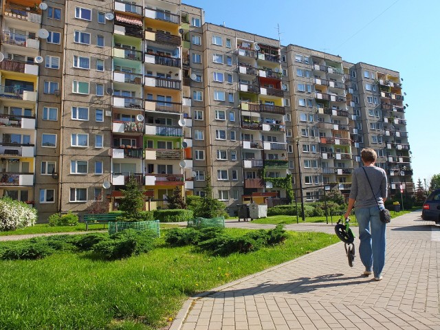 Ulica Dąbrowszczaków w Opolu.