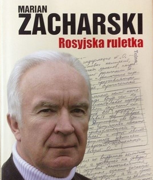 Okładka jednej z książek Mariana Zacharskiego.