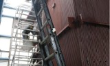 Trwa wymiana kotła w Zakładzie Energetyki Cieplnej w Staszowie. Zobacz, co zyskają mieszkańcy [ZDJĘCIA]