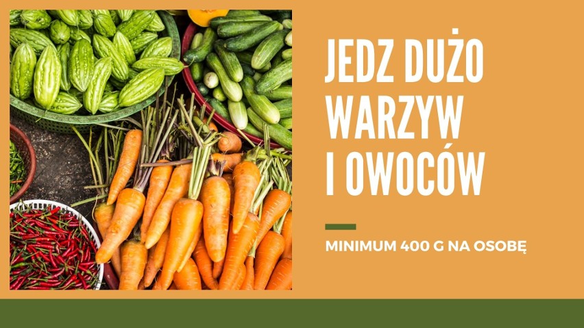 Warzywa i owoce dostarczają większości witamin i składników...