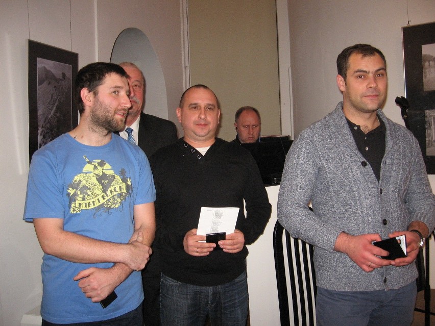 Od lewej: Mateusz Paliczuk, Paweł Chudzik i Łukasz Bator to...