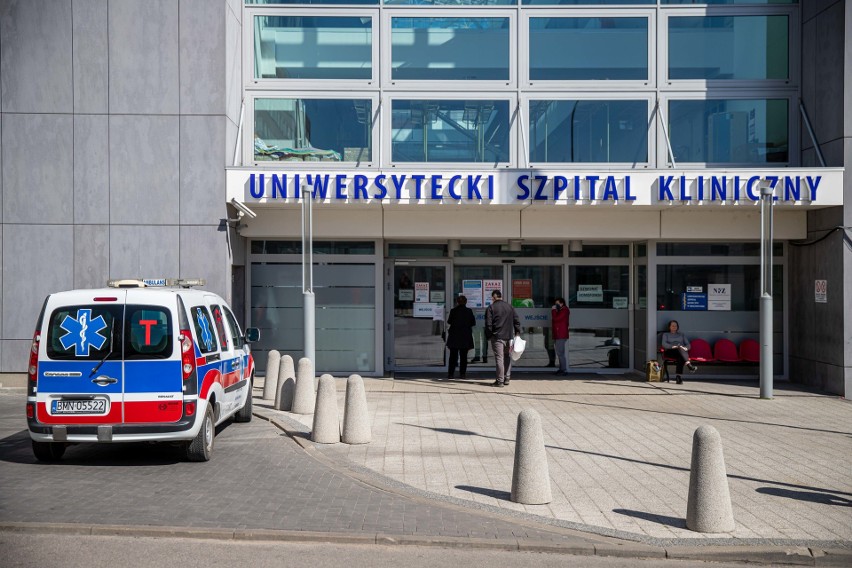 Koronawirus w szpitalu klinicznym w Białymstoku. Są trzy zakażone osoby