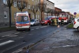 Wypadek w Wejherowie. Potrącenie pieszego na przejściu dla pieszych. Mężczyzna trafił do szpitala[zdjęcia]