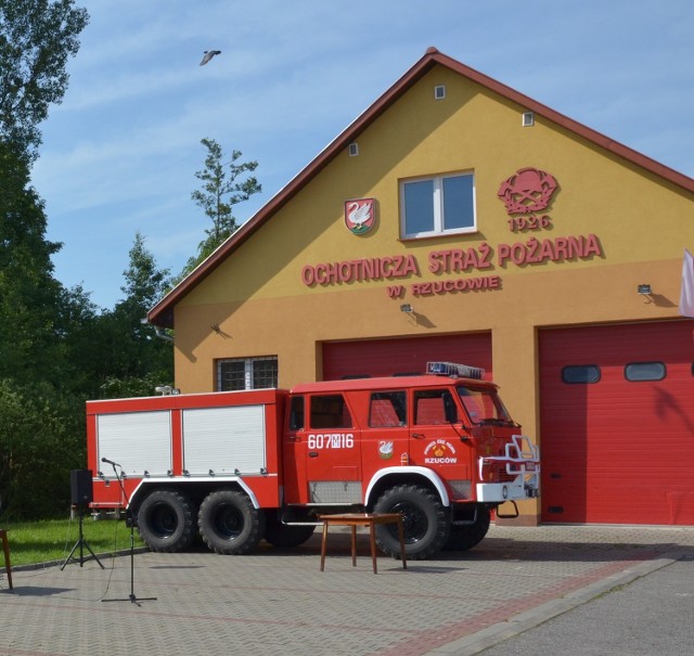 Nowy wóz jednostki OSP w Rzucowie w gminie Borkowice.