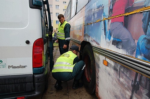 Miejskie autobusy pod kontrolą. 