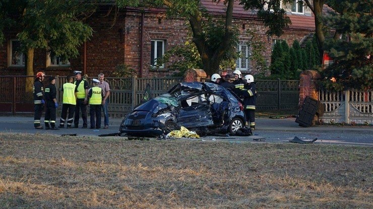 Wypadek w Sierzchowie pod Kaliszem