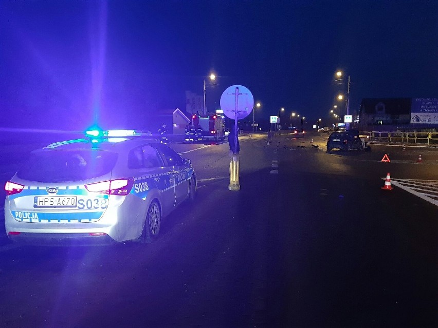 Wypadek na krajowej trasie w Górnie. Są utrudnienia w ruchu