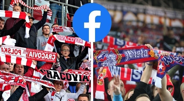RANKING: Ekstraklasa 2021/2022 na Facebooku. Ilu fanów mają Cracovia i Wisła? Ilu Bruk-Bet Nieciecza? [grudzień 2021]