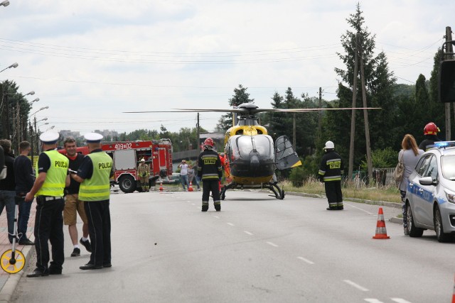 Wypadek w Będzinie: Zderzyły się dwa autobusy komunikacji miejskiej