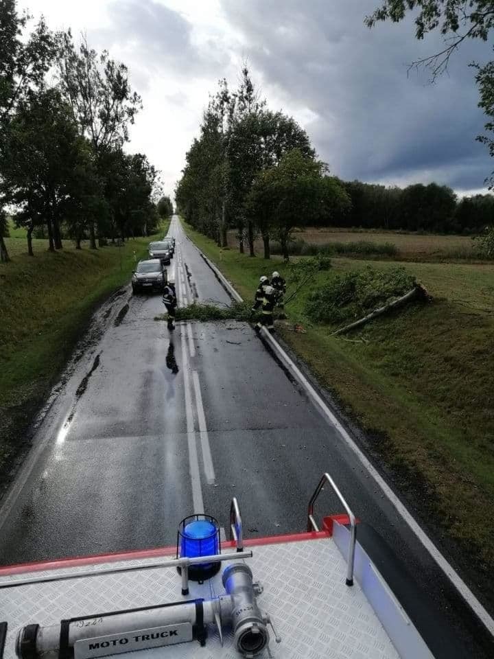 W całym regionie koszalińskim panuje bardzo wietrzna pogoda....