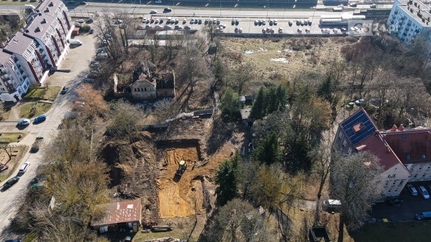 Wieżowiec miałby powstać na działce pomiędzy ul. Duńską, a...