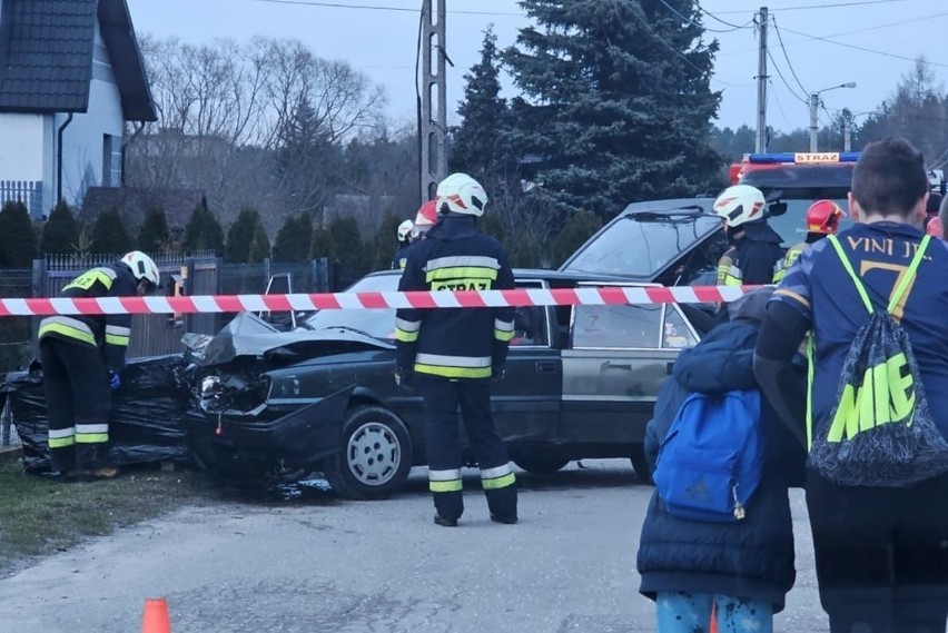 Wypadek w Witeradowie - 24.02.2024r.