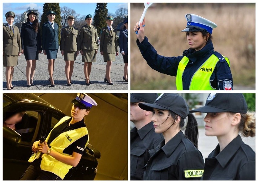 Zobaczcie zdjęcia pięknych policjantek pracujących w...