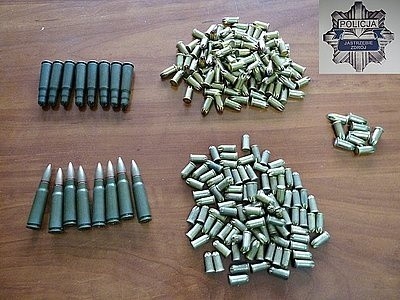 Jastrzębie-Zdrój: nielegalna amunicja w domu [ZDJĘCIA]