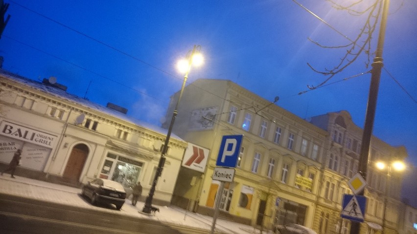 Tuż przed godziną 8 rano, temperatura w okolicach Bydgoszczy...
