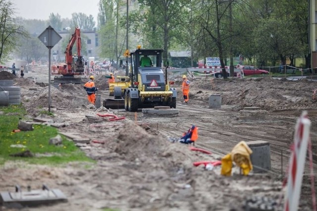 Przebudowa odcinka od ul. Rydzowej do ul. Kaczeńcowej ma potrwać do 15 czerwca.
